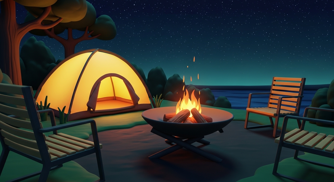 Camping at Coyote Lake