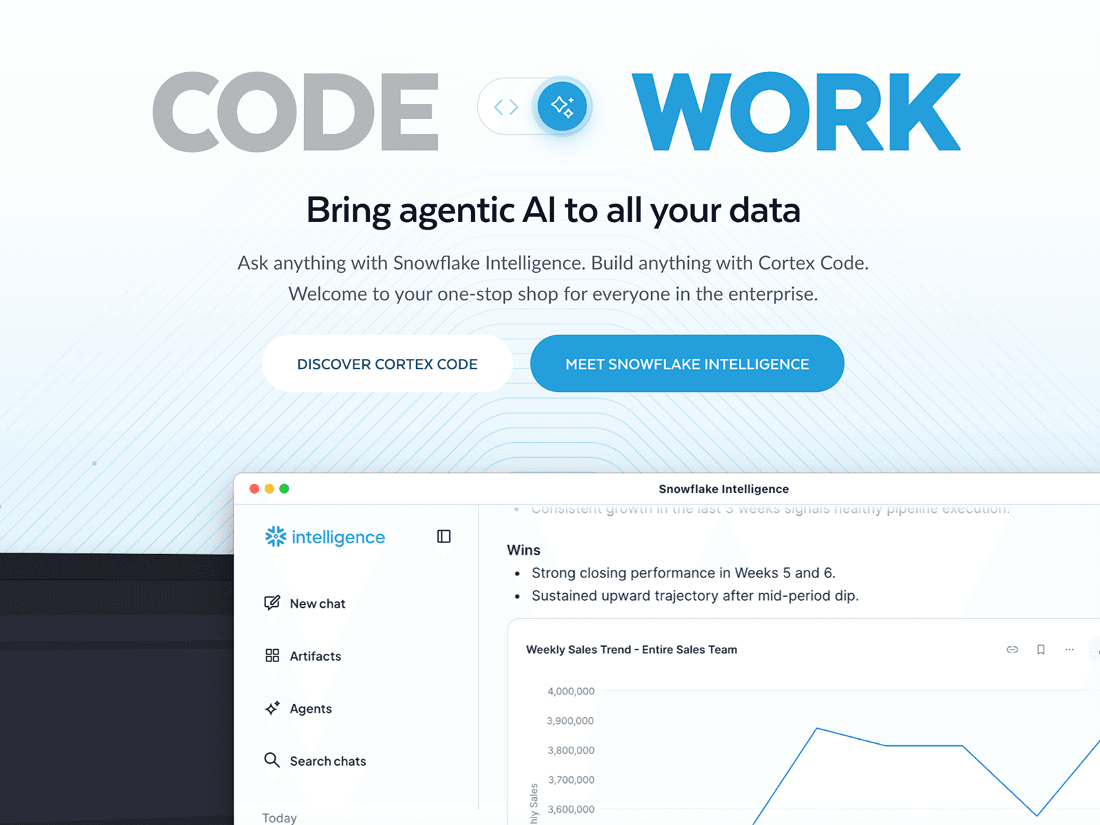 Snowflake Intelligence app