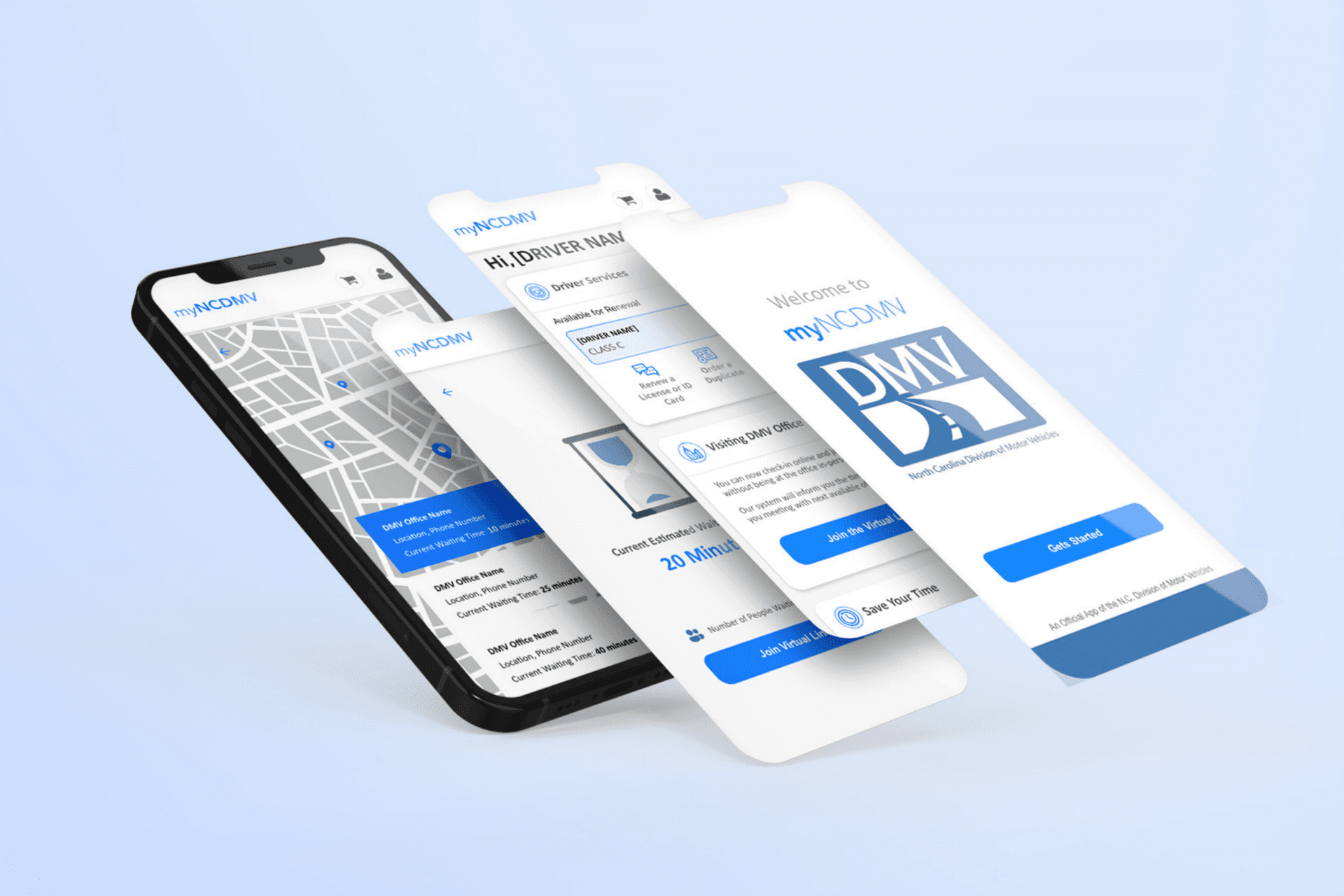 NCDMV app system design